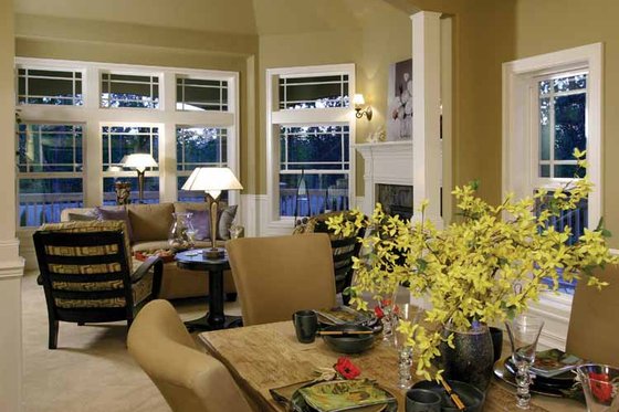 Interior - Family Room 4 for Craftsman House Plan #132-241 - 4 bed, 3.5 bath