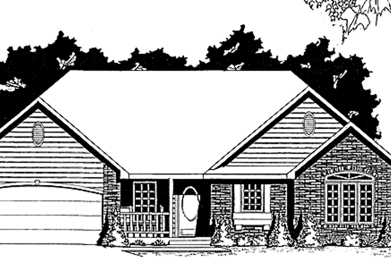 House Design - Traditional Exterior - Front Elevation Plan #58-226