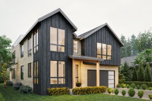Exterior - Front Elevation 3 for Farmhouse House Plan #1066-280 - 4 bed, 4 bath