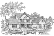 Country Style House Plan - 3 Beds 2.5 Baths 2023 Sq/Ft Plan #929-282 