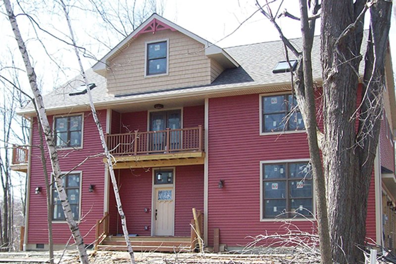 Architectural House Design - Exterior - Front Elevation 4 for Country House Plan #1061-34 - 3 bed, 2.5 bath