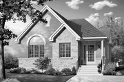 Traditional Style House Plan - 3 Beds 1 Baths 1253 Sq/Ft Plan #23-2335 