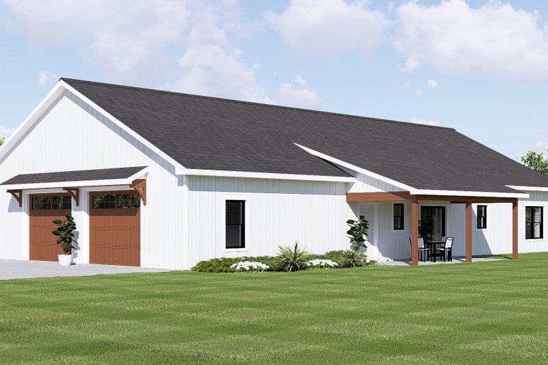 Architectural House Design - Exterior - Other Elevation 1 for Craftsman House Plan #1064-481 - 3 bed, 2.5 bath