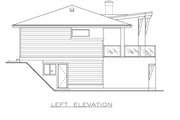 Contemporary Style House Plan - 4 Beds 2 Baths 1917 Sq/Ft Plan #1100-26 