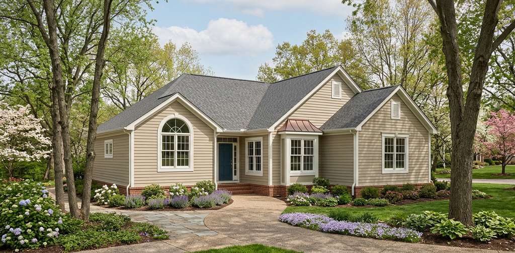 Exterior - Front Elevation 2 for Country House Plan #30-155 - 3 bed, 2 bath