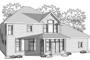 Traditional Style House Plan - 4 Beds 3.5 Baths 3217 Sq/Ft Plan #70-1038 