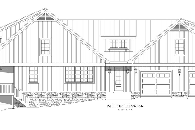 Dream House Plan - Exterior - Other Elevation for Traditional House Plan #932-411 - 3 bed, 3.5 bath
