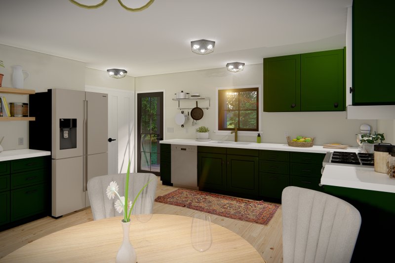 Dream House Plan - Interior - Kitchen 1 for Cottage House Plan #1094-10 - 3 bed, 2 bath