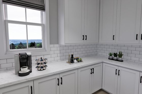 Interior - Kitchen 4 for Traditional House Plan #51-1297 - 3 bed, 3.5 bath