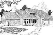 Contemporary Style House Plan - 4 Beds 2.5 Baths 2590 Sq/Ft Plan #312-126 