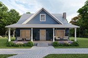 Farmhouse Style House Plan - 2 Beds 2.5 Baths 1675 Sq/Ft Plan #1117-20 Exterior 