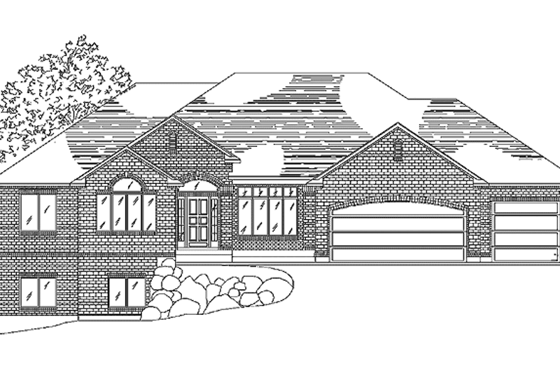 Architectural House Design - Traditional Exterior - Front Elevation Plan #945-19