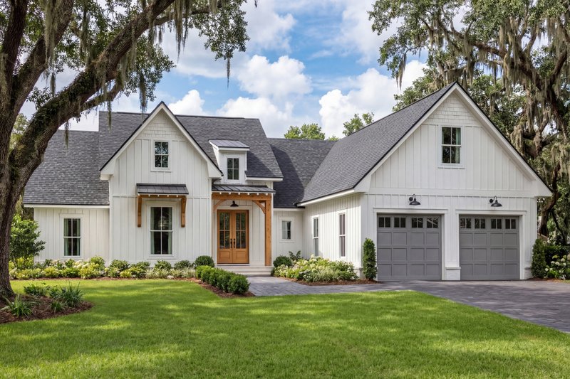 Dream House Plan - Exterior - Front Elevation 3 for Farmhouse House Plan #1067-1 - 3 bed, 2.5 bath