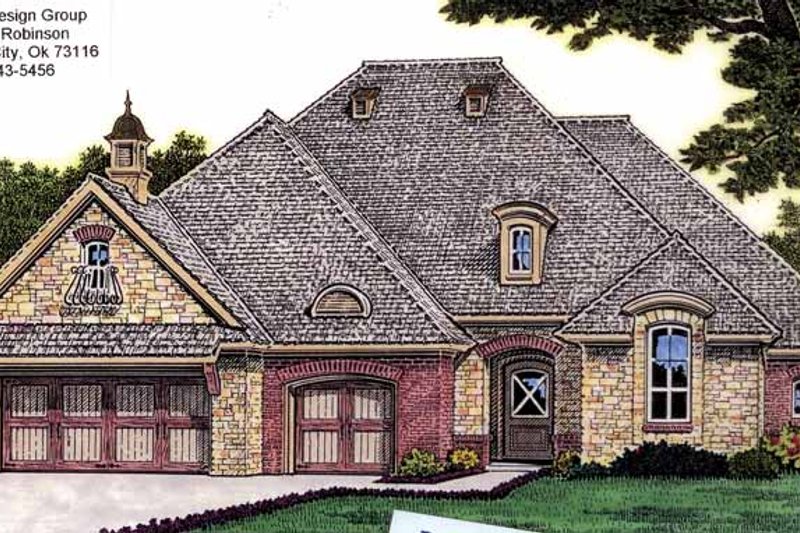 Architectural House Design - Traditional Exterior - Front Elevation Plan #310-1232
