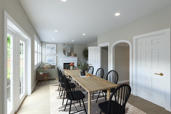 Interior - Dining Room for Farmhouse House Plan #1060-207 - 5 bed, 3 bath