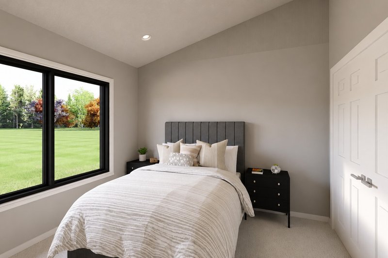 Home Plan - Interior - Bedroom for Modern House Plan #1064-498 - 3 bed, 2 bath