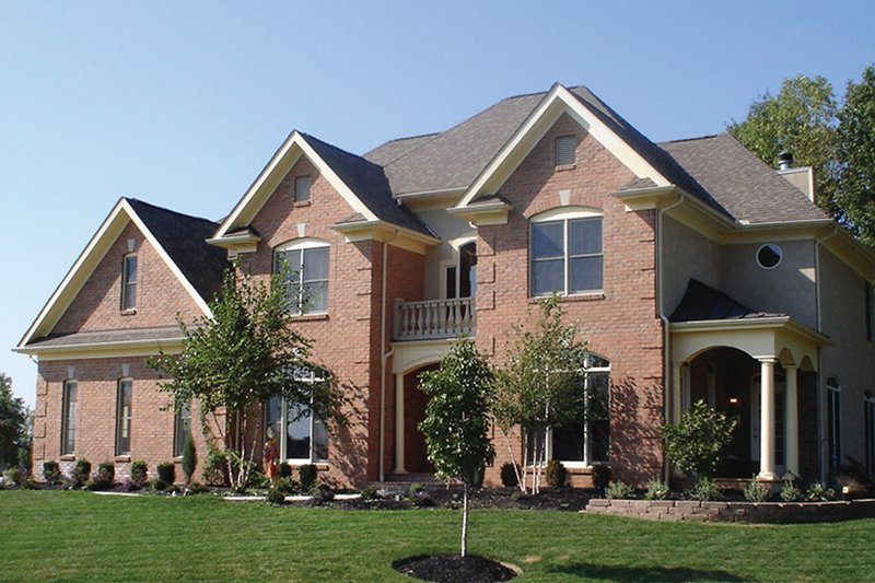Home Plan - Exterior - Front Elevation 4 for Colonial House Plan #927-191 - 4 bed, 3.5 bath