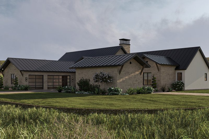 Home Plan - Exterior - Other Elevation 1 for Southern House Plan #455-401 - 3 bed, 2.5 bath