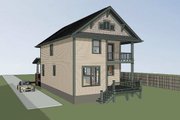 Bungalow Style House Plan - 3 Beds 2.5 Baths 1795 Sq/Ft Plan #79-348 