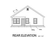 Cottage Style House Plan - 3 Beds 2 Baths 1284 Sq/Ft Plan #513-2187 