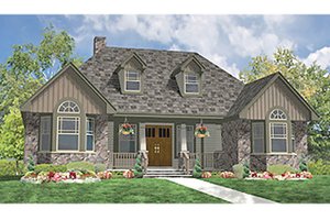 Home Plan - Craftsman Exterior - Front Elevation Plan #314-279