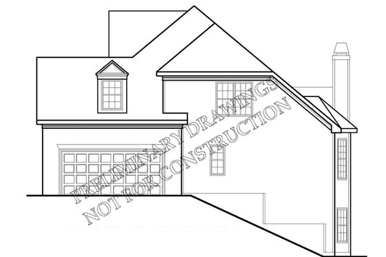 Exterior - Other Elevation for Country House Plan #927-685 - 4 bed, 3 bath