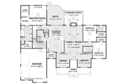 Ranch Style House Plan - 3 Beds 3.5 Baths 2294 Sq/Ft Plan #56-696 