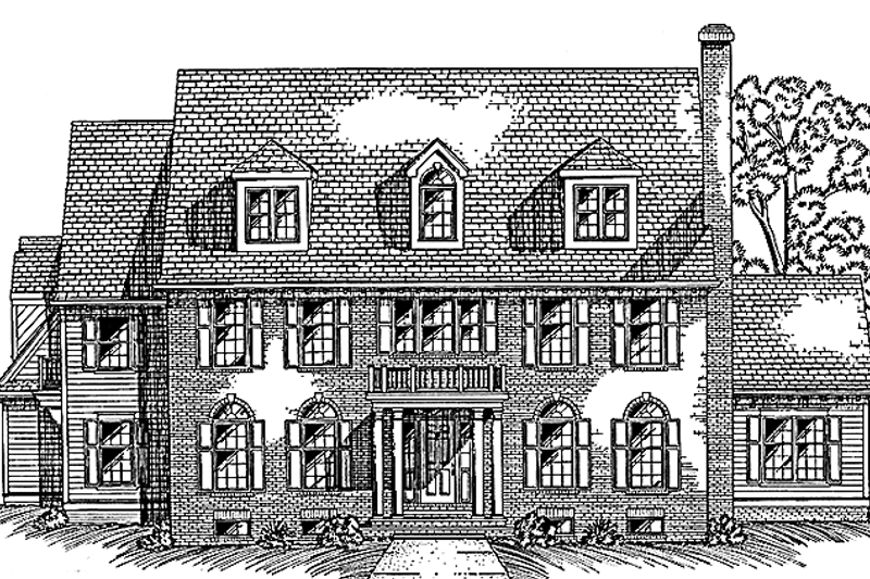 Home Plan - Classical Exterior - Front Elevation Plan #994-20