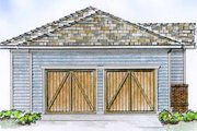 Country Style House Plan - 2 Beds 2 Baths 1362 Sq/Ft Plan #410-3560 
