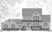 Traditional Style House Plan - 3 Beds 3 Baths 2009 Sq/Ft Plan #49-259 