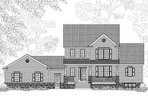 Traditional Exterior - Front Elevation Plan #49-259