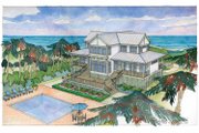 Country Style House Plan - 4 Beds 4.5 Baths 2973 Sq/Ft Plan #928-57 