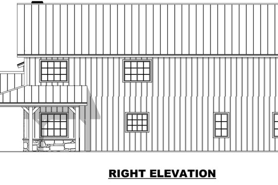 Exterior - Other Elevation for Barndominium House Plan #1084-11 - 3 bed, 2.5 bath