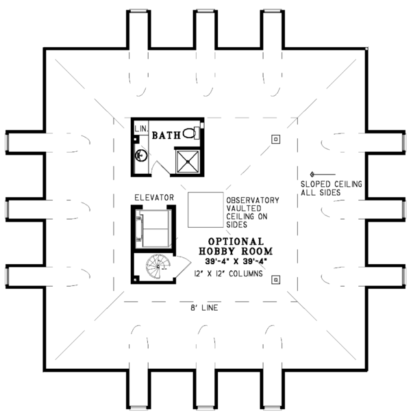 House Plan Design - Southern Floor Plan - Other Floor Plan #17-3233