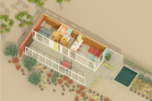 Photo for Contemporary House Plan #917-1 - 1 bed, 1 bath