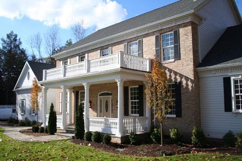 Dream House Plan - Exterior - Front Elevation 4 for Classical House Plan #137-312 - 4 bed, 4 bath