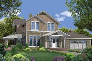 Contemporary Style House Plan - 3 Beds 2.5 Baths 2461 Sq/Ft Plan #1042-6 