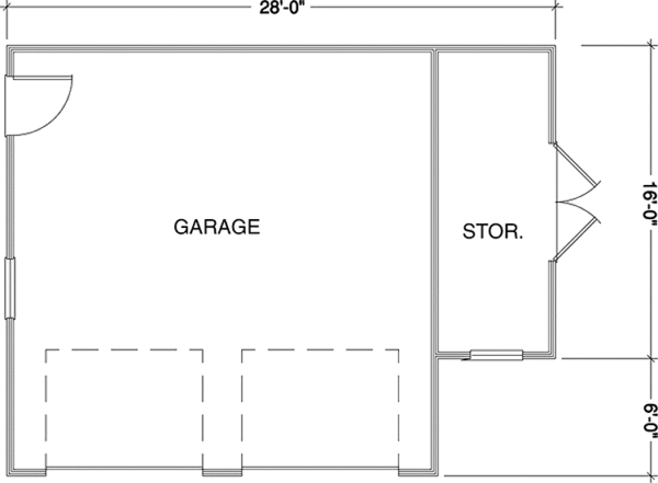 Architectural House Design - Mediterranean Floor Plan - Main Floor Plan #410-3603