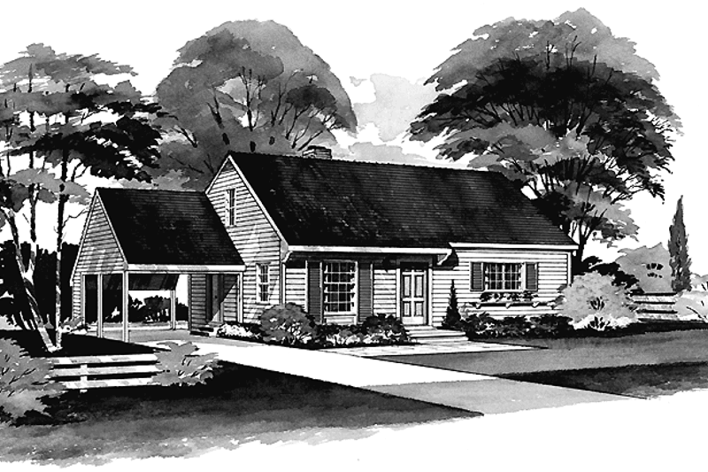 Dream House Plan - Colonial Exterior - Front Elevation Plan #72-515