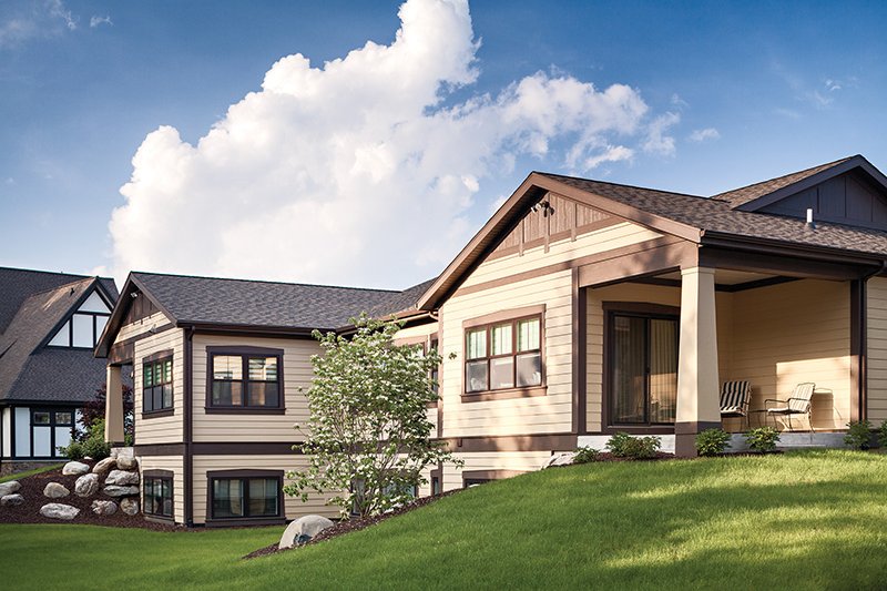 Architectural House Design - Exterior - Rear Elevation 2 for Craftsman House Plan #928-266 - 3 bed, 2.5 bath