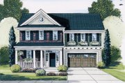 Traditional Style House Plan - 4 Beds 2.5 Baths 2073 Sq/Ft Plan #46-513 