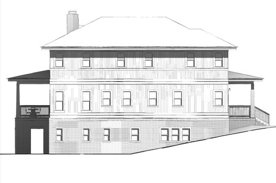 Exterior - Other Elevation 1 for Craftsman House Plan #926-3 - 3 bed, 2.5 bath