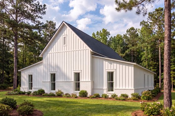 Exterior - Front Elevation 7 for Barndominium House Plan #430-443 - 1 bed, 1 bath