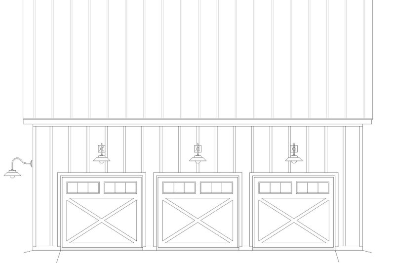 Architectural House Design - Exterior - Front Elevation 3 for Country House Plan #932-595, 0 bath
