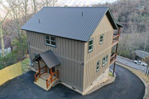 Cabin Exterior - Other Elevation Plan #123-119