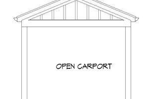 Exterior - Front Elevation 4 for Country House Plan #932-227, 0 bath