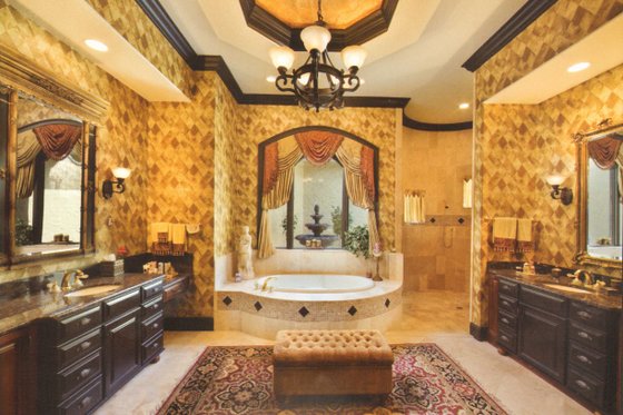 Photo 3 for Mediterranean House Plan #135-202 - 6 bed, 5 bath