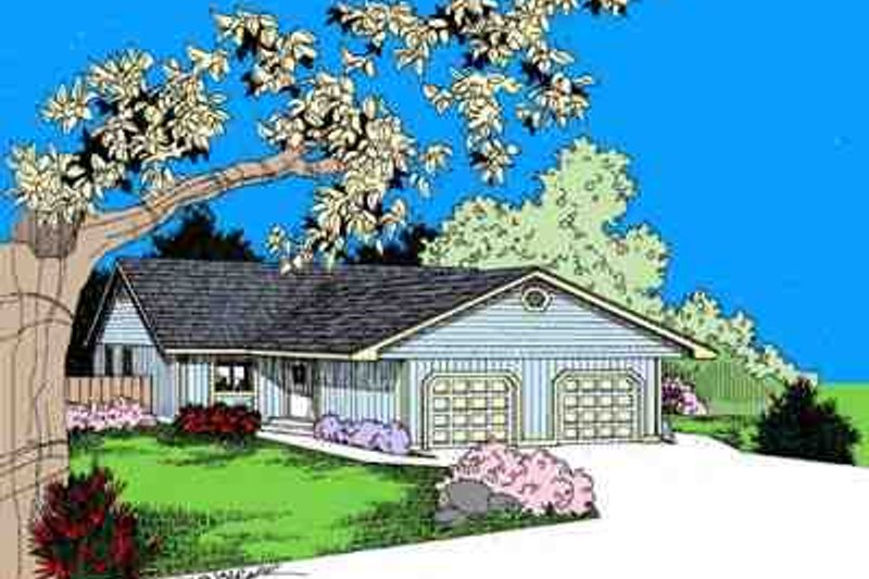 Home Plan - Ranch Exterior - Front Elevation Plan #60-631