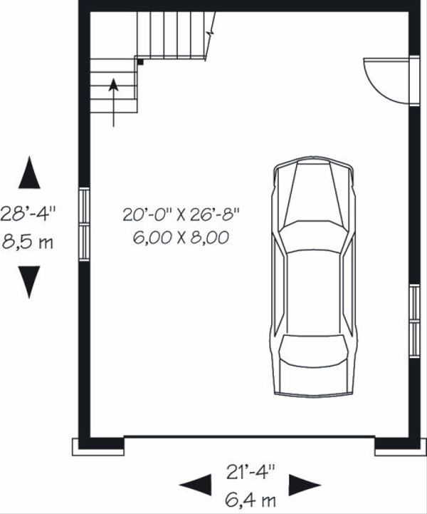 Home Plan - Traditional Floor Plan - Main Floor Plan #23-766