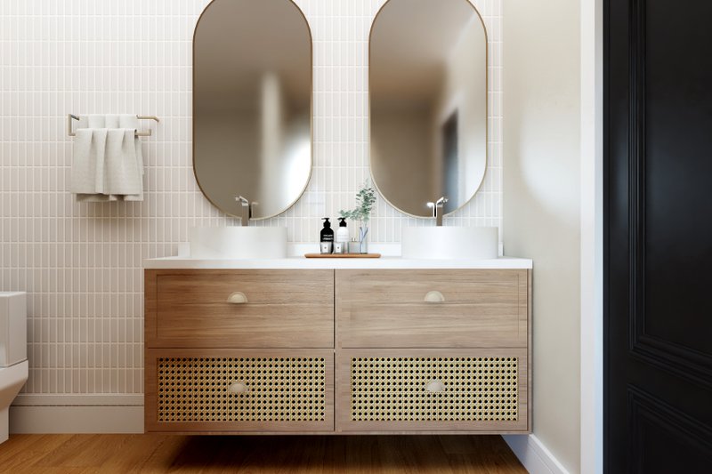 Architectural House Design - Interior - Master Bathroom for Contemporary House Plan #1064-359 - 3 bed, 2.5 bath